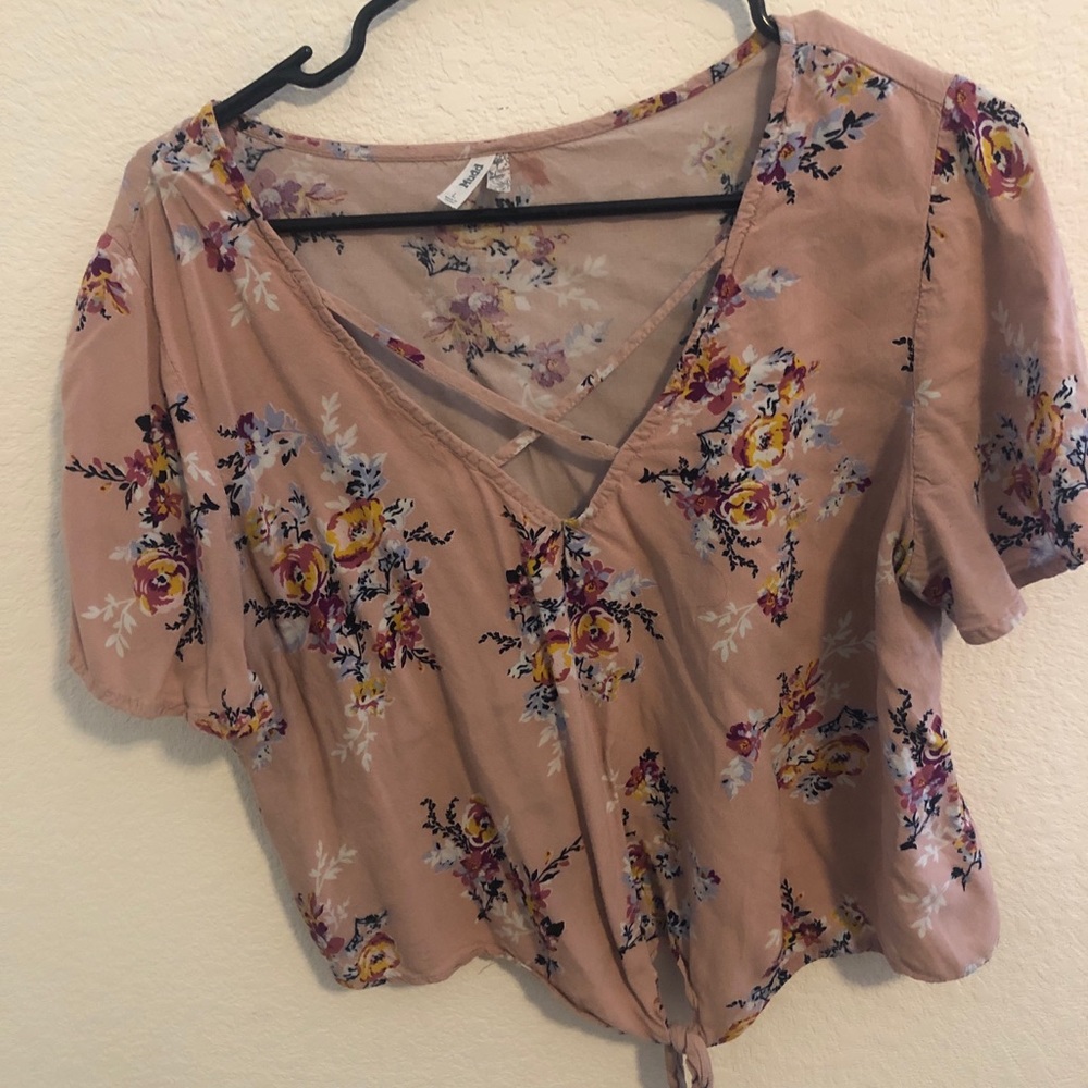 Cute floral blouse